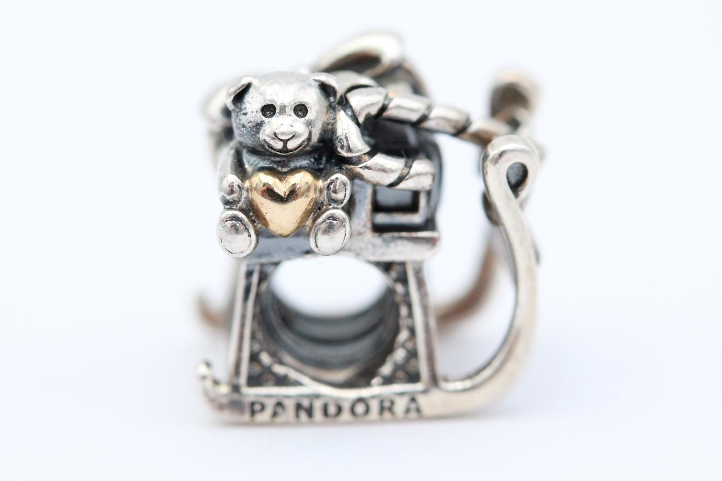 pandora christmas sleigh charm