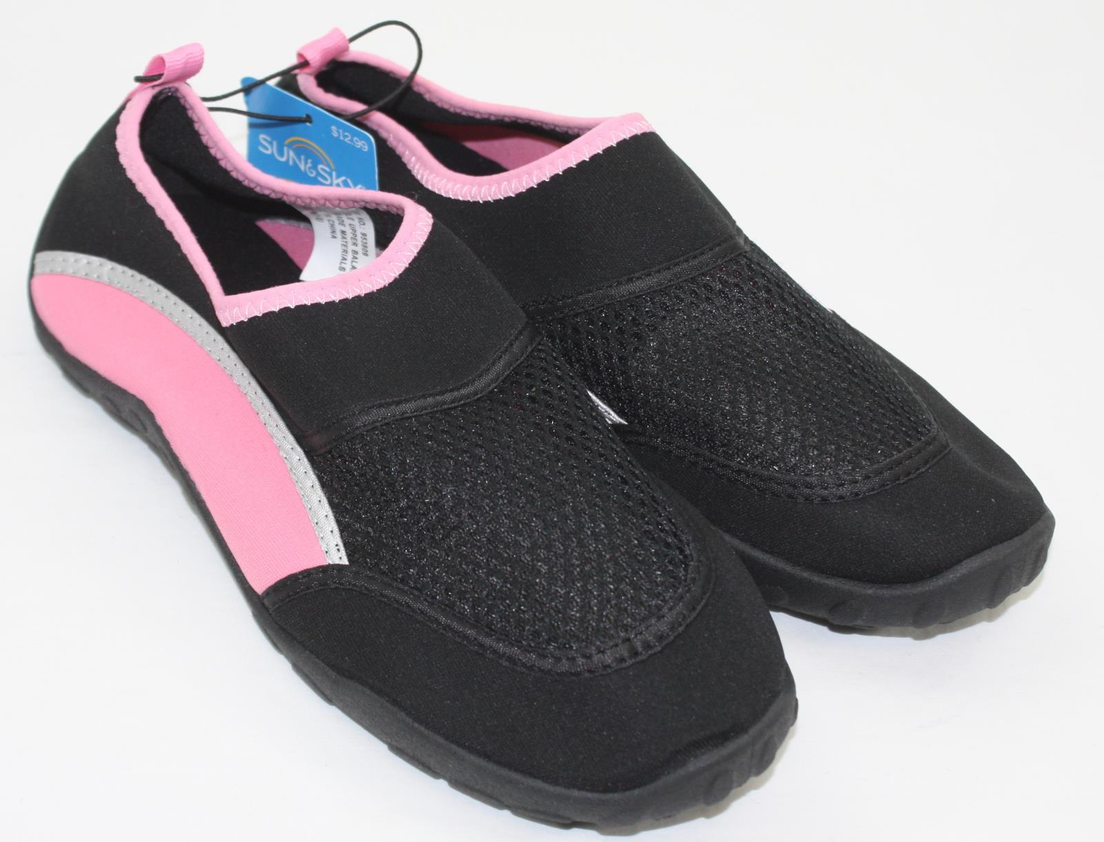 pink aqua shoes