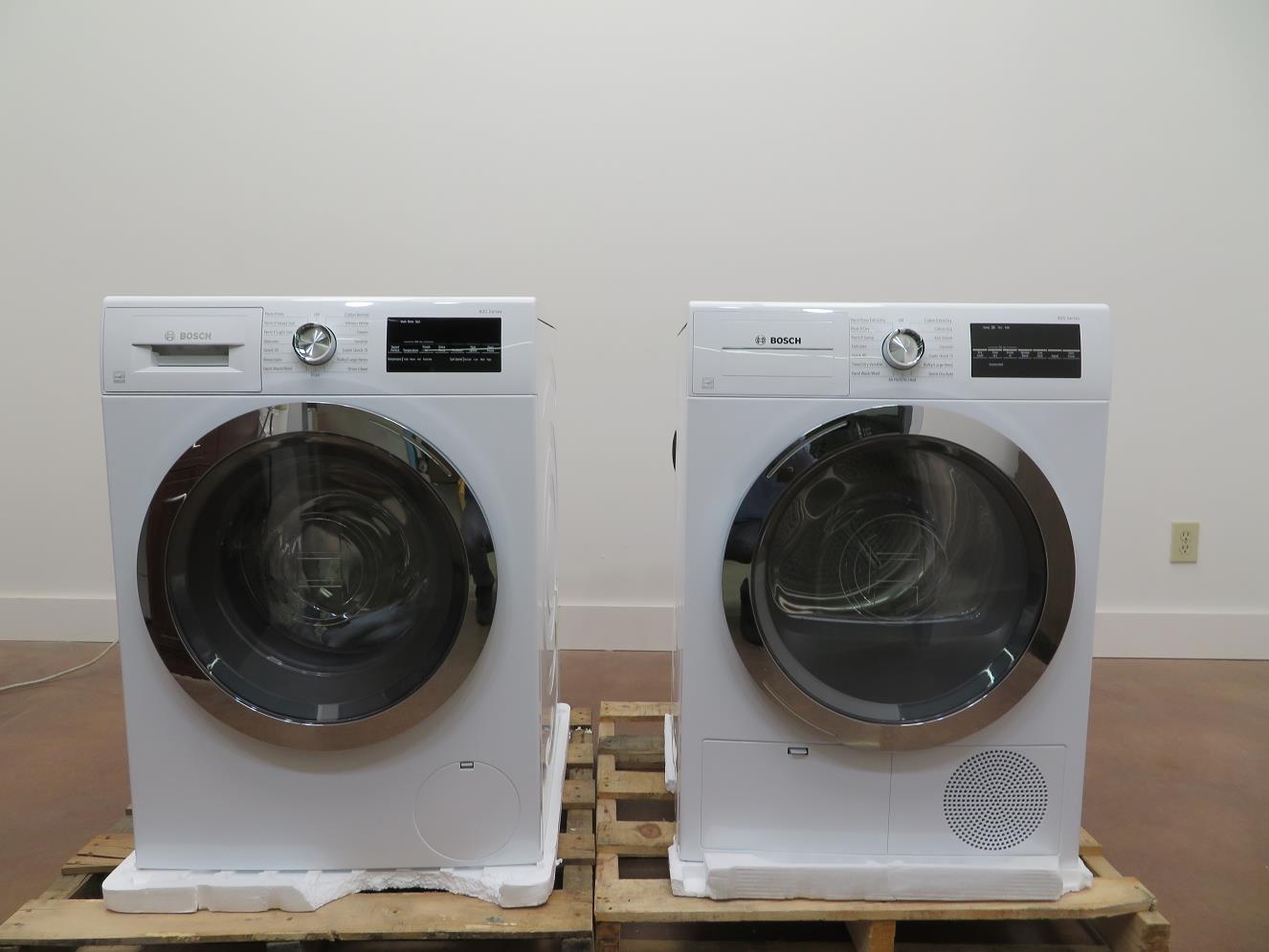 Bosch 800 Series Washer Dryer Set Wat28402uc Wtg86402uc White Bosch 800 Series Washer Dryer Set Wat28402uc Wtg86402uc White Interior Light