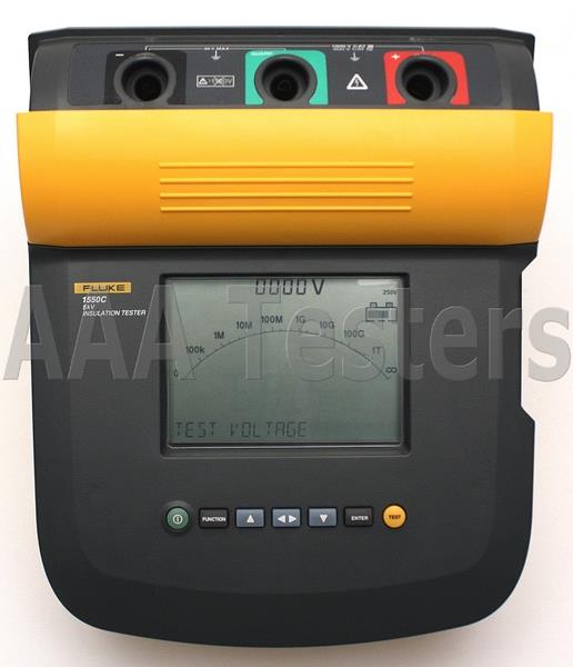 Fluke 1550C Digital MegOhmMeter High Voltage Insulation Tester 1550 eBay