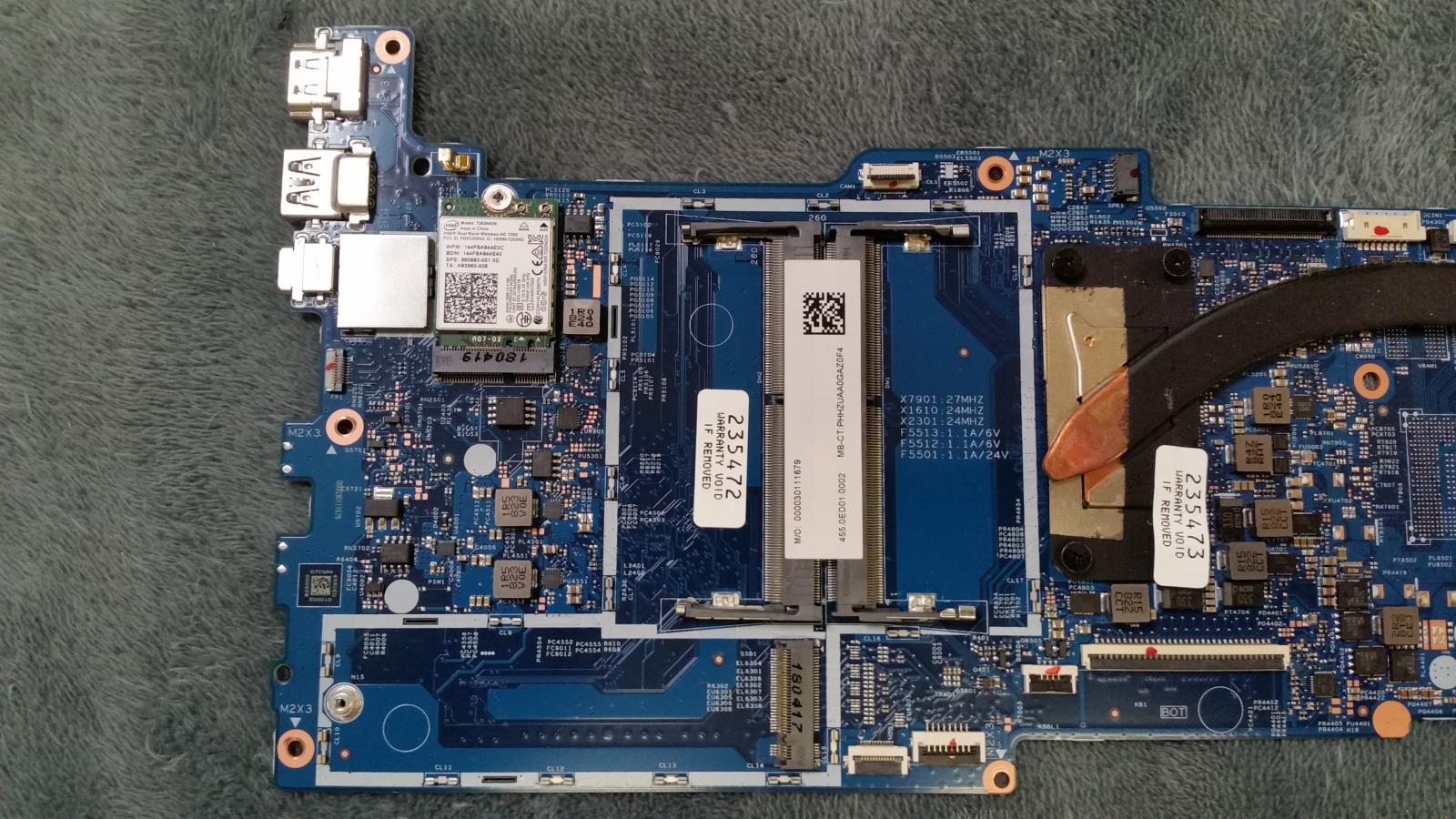 HP ENVY x360 15mcn0012dx Motherbaord Core i78550U 1