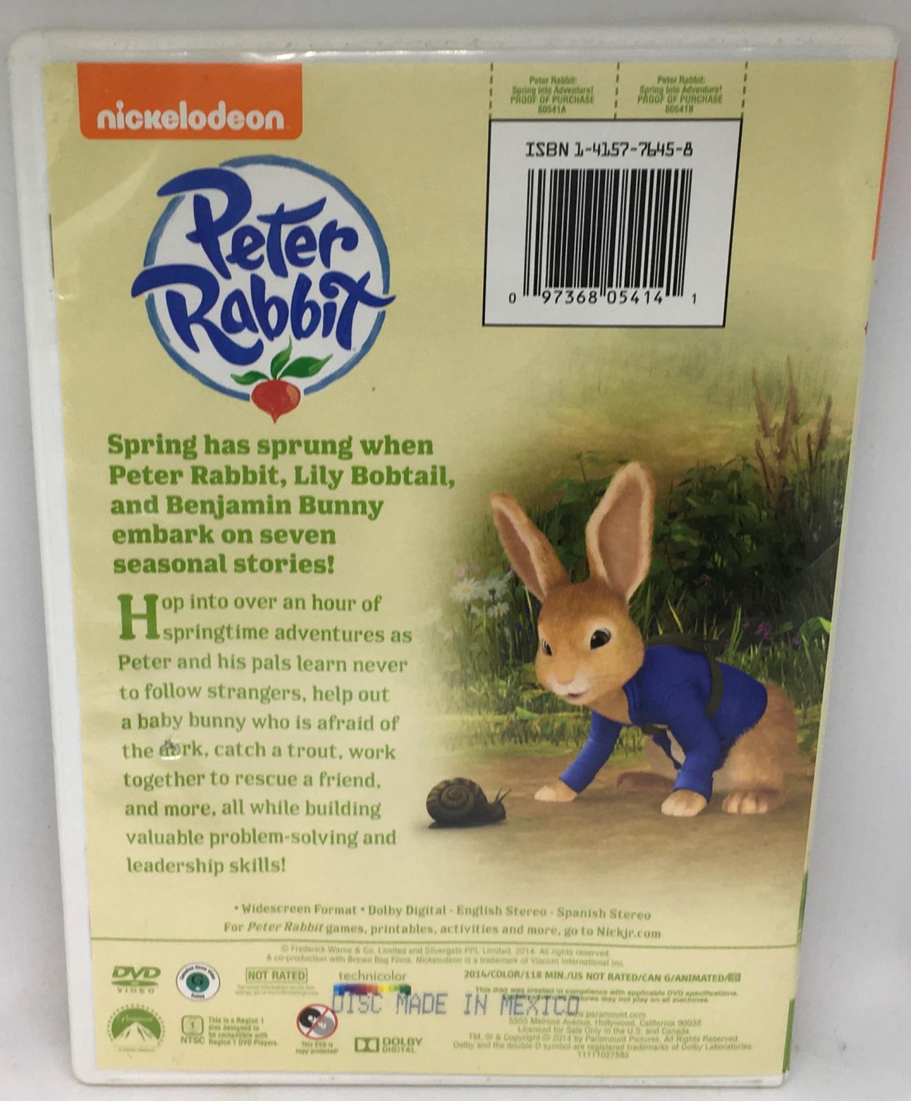 Peter Rabbit: Spring into Adventure (DVD, 2014) 97368054141 | eBay