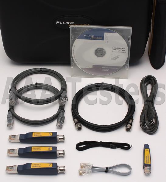 Fluke Networks CableIQ CIQ-GSV Gigabit Service Kit LinkRunner Pro