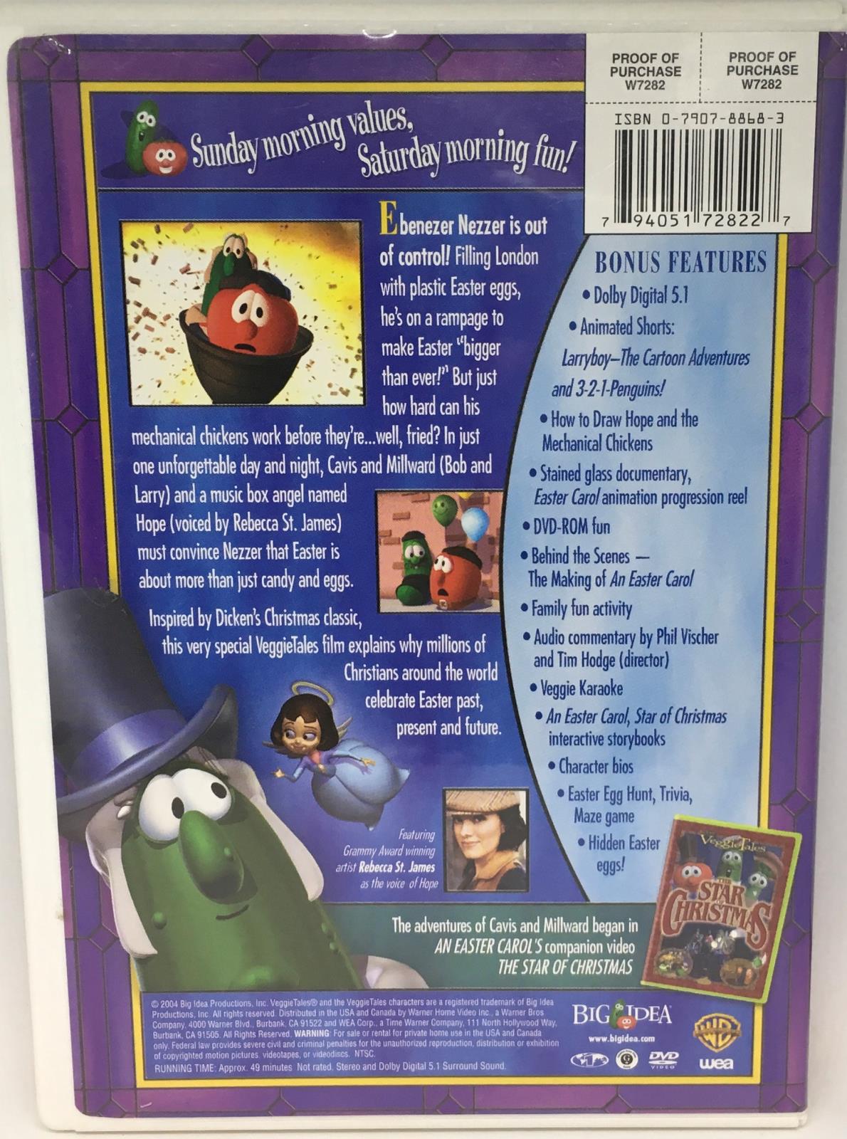 VeggieTales - An Easter Carol (DVD, 2009) 796019819015 | eBay