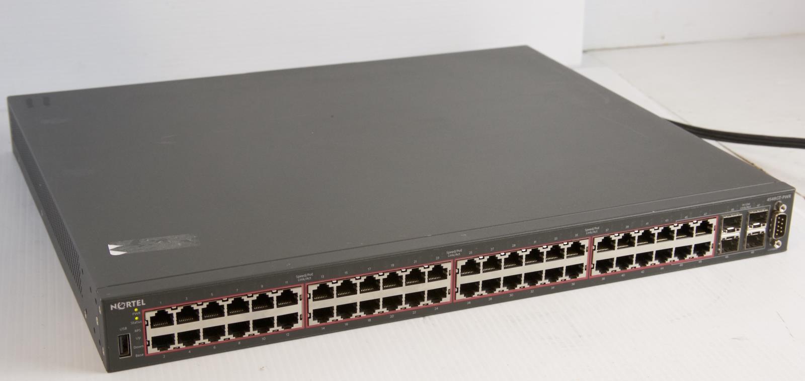 Avaya 5650TD-PWR 48-Port PoE Power Over Ethernet Gigabit Managed Switch