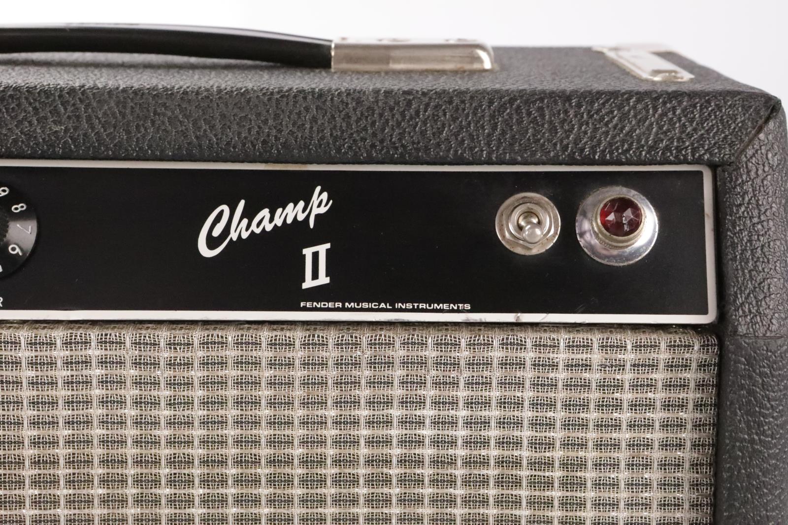 1982 Fender Champ II Rivera Era Combo Guitar Amplifier 34831 eBay