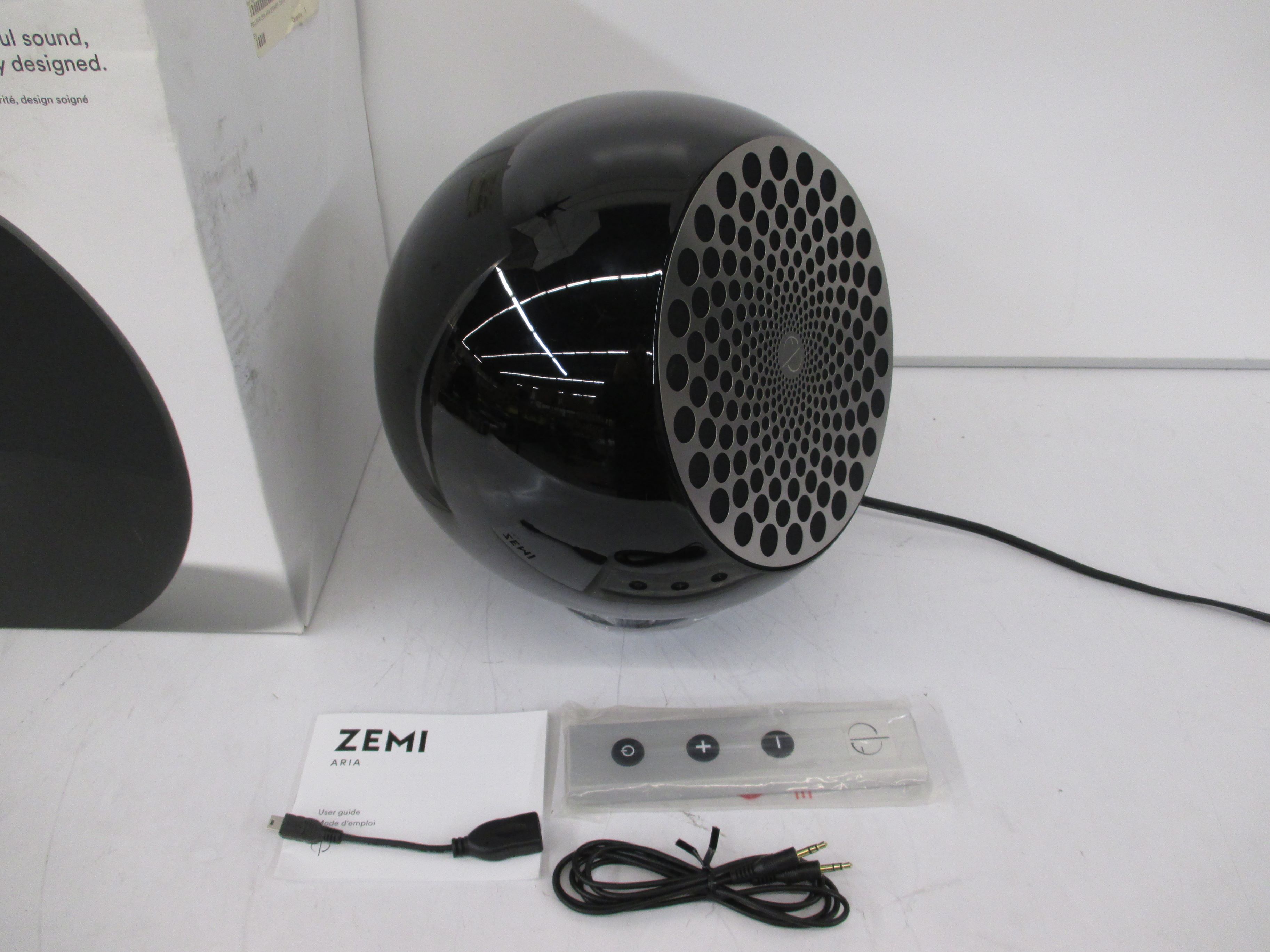 Zemi Aria HGTV2ZM//A Italian Designer Speaker with Airplay and Bluetooth