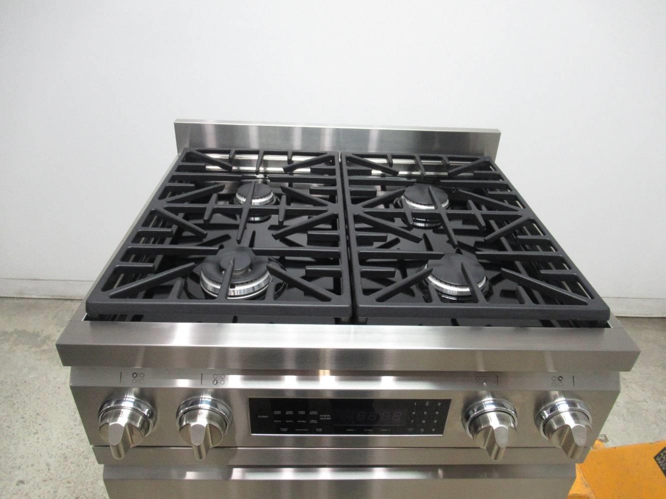 Dacor 30" 4 Burner Smart Flame Tech Convection ProStyle DualFuel