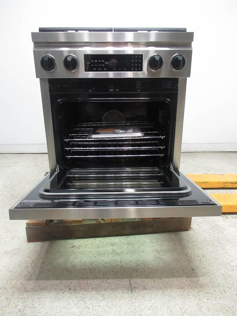 Dacor 30" 4 Sealed Burners ProStyle Stainless DualFuel Range DR30DNG