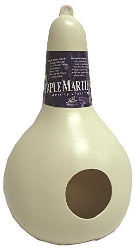 4 Ea Heath PMG1 Hanging Large Single Room One Piece Purple Martin Gourd Rd Hole