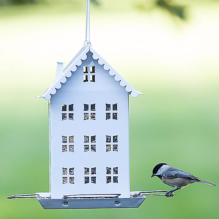 Perky Pet Wfh001 Farmhouse Bird Feeder With 4 Feeder Ports