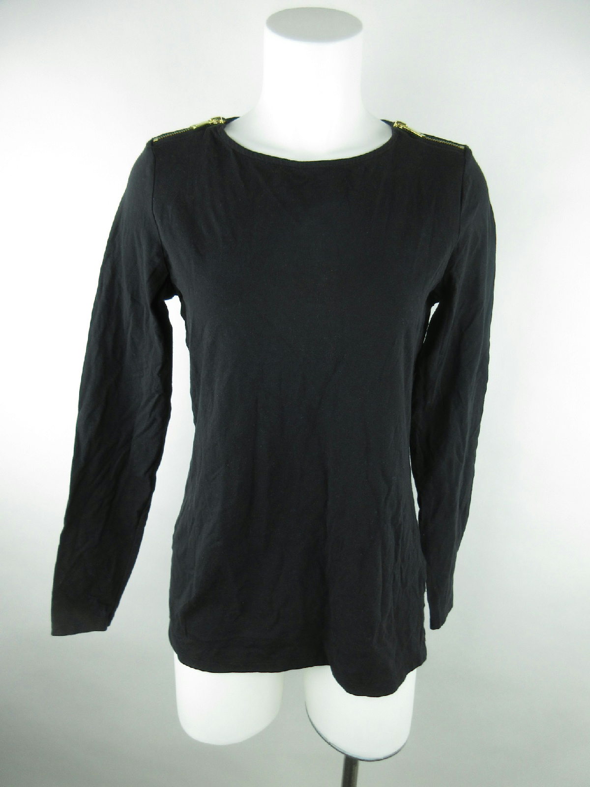 michael kors black blouse