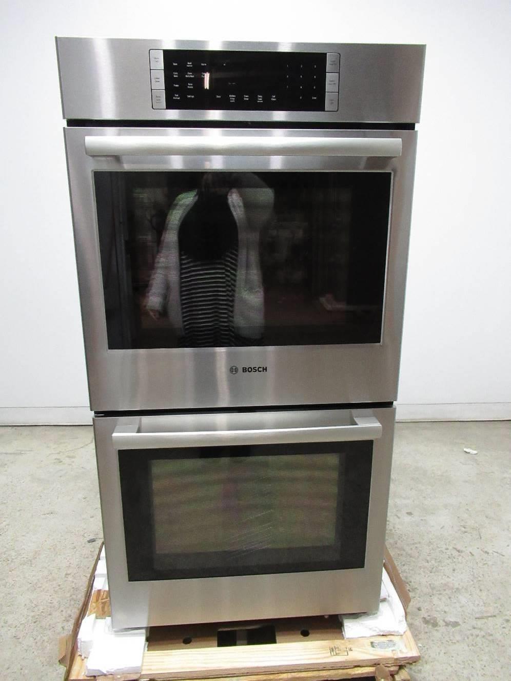 Bosch 800 Series 27" Stainless 12 Modes Double Electric Wall Oven