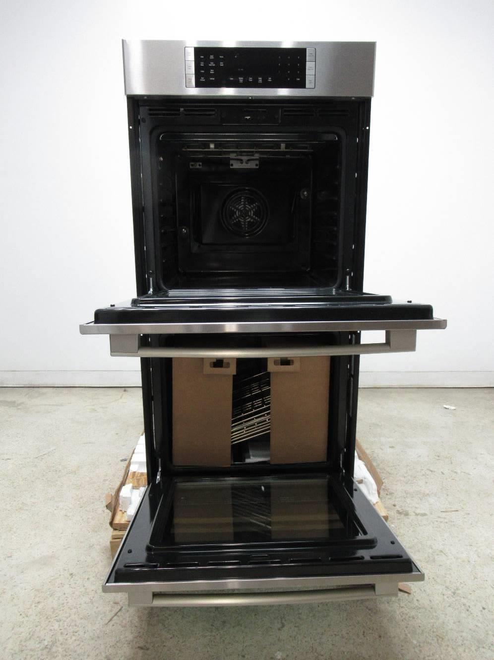 Bosch 800 Series 27" Stainless 12 Modes Double Electric Wall Oven