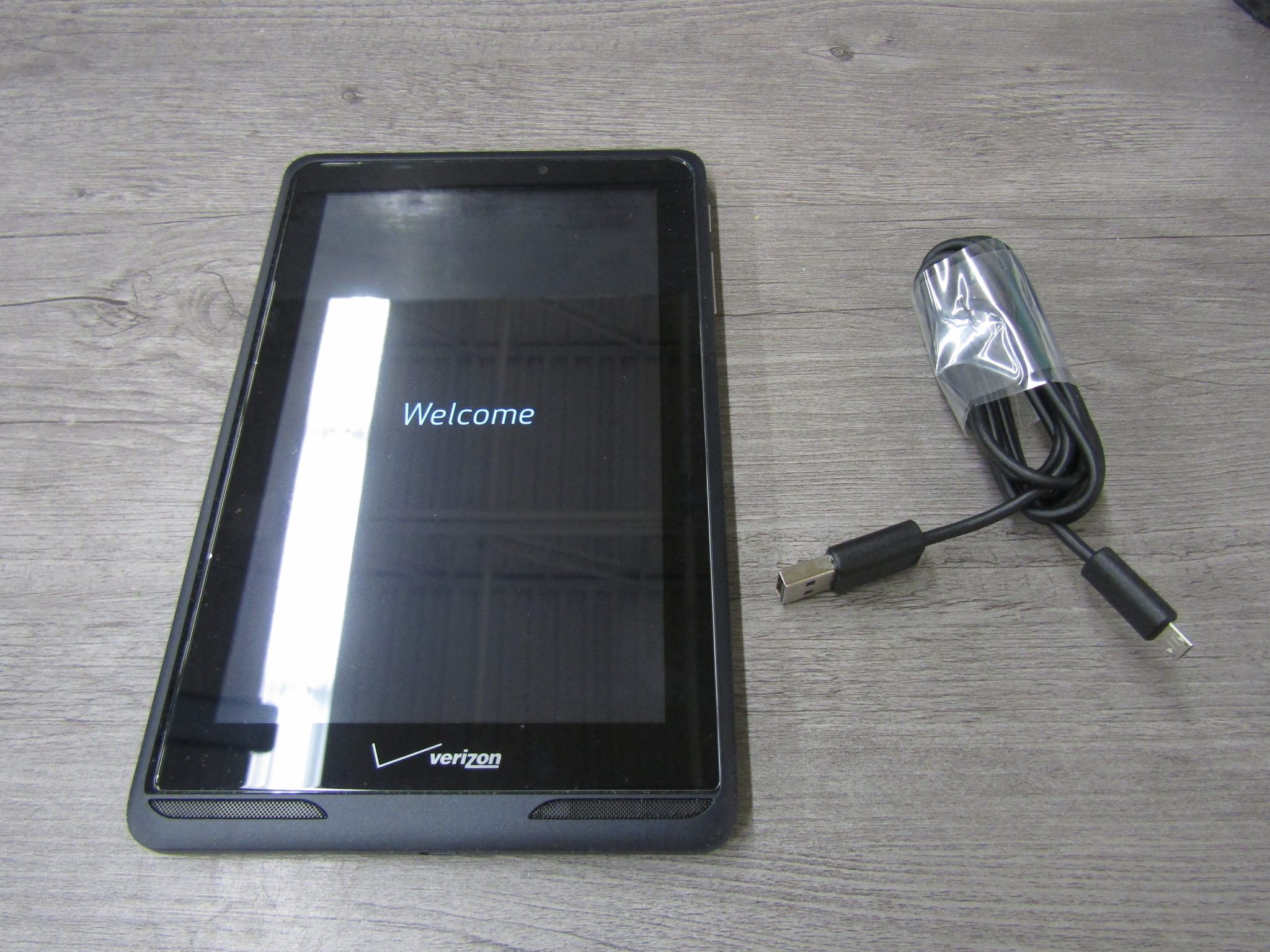 Verizon Ellipsis 7 7" 8GB 4G LTE Android Tablet QMV7A Black Tested