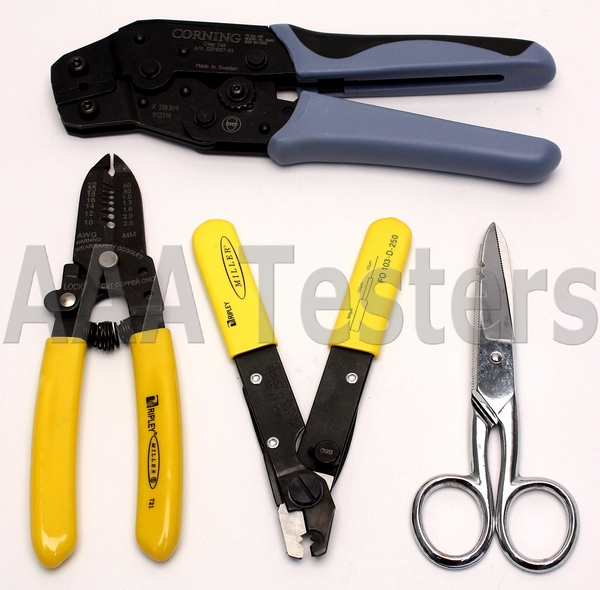 Corning Siecor LANscape TKTOPTISNAPCF Fiber Connector Tool Kit TLUCP