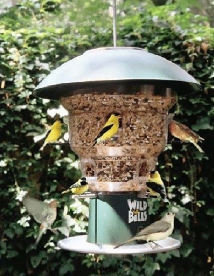 Wild Bills Electronic Squirrel Proof Bird Feeder 8 Feeding Ports