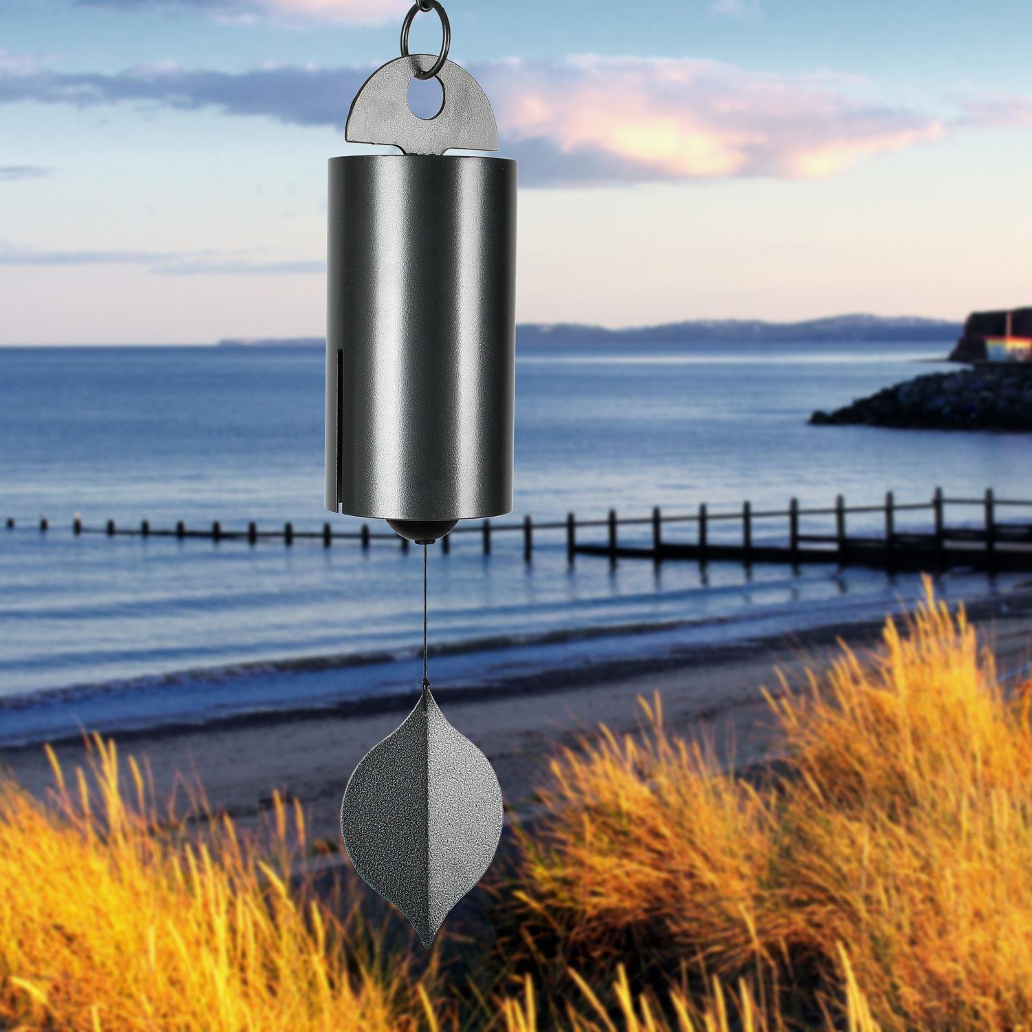 Woodstock Chimes Heroic Windbell Antique Silver