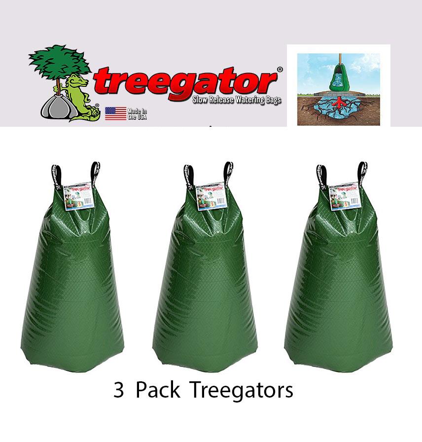 Treegator Original 20 Gal Slow Release Watering Bags For Trees 3 Pack Tree Gator 702458692997 Ebay