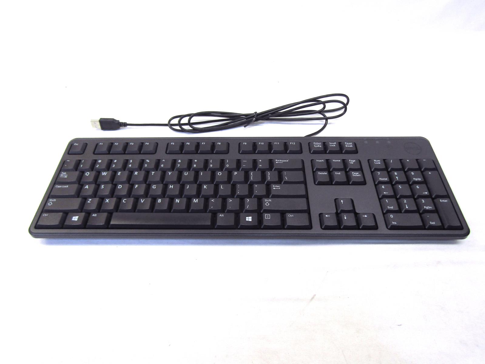 New Dell KB212-B Wired USB Keyboard | Ergonomic | Adjustable Tilt ...