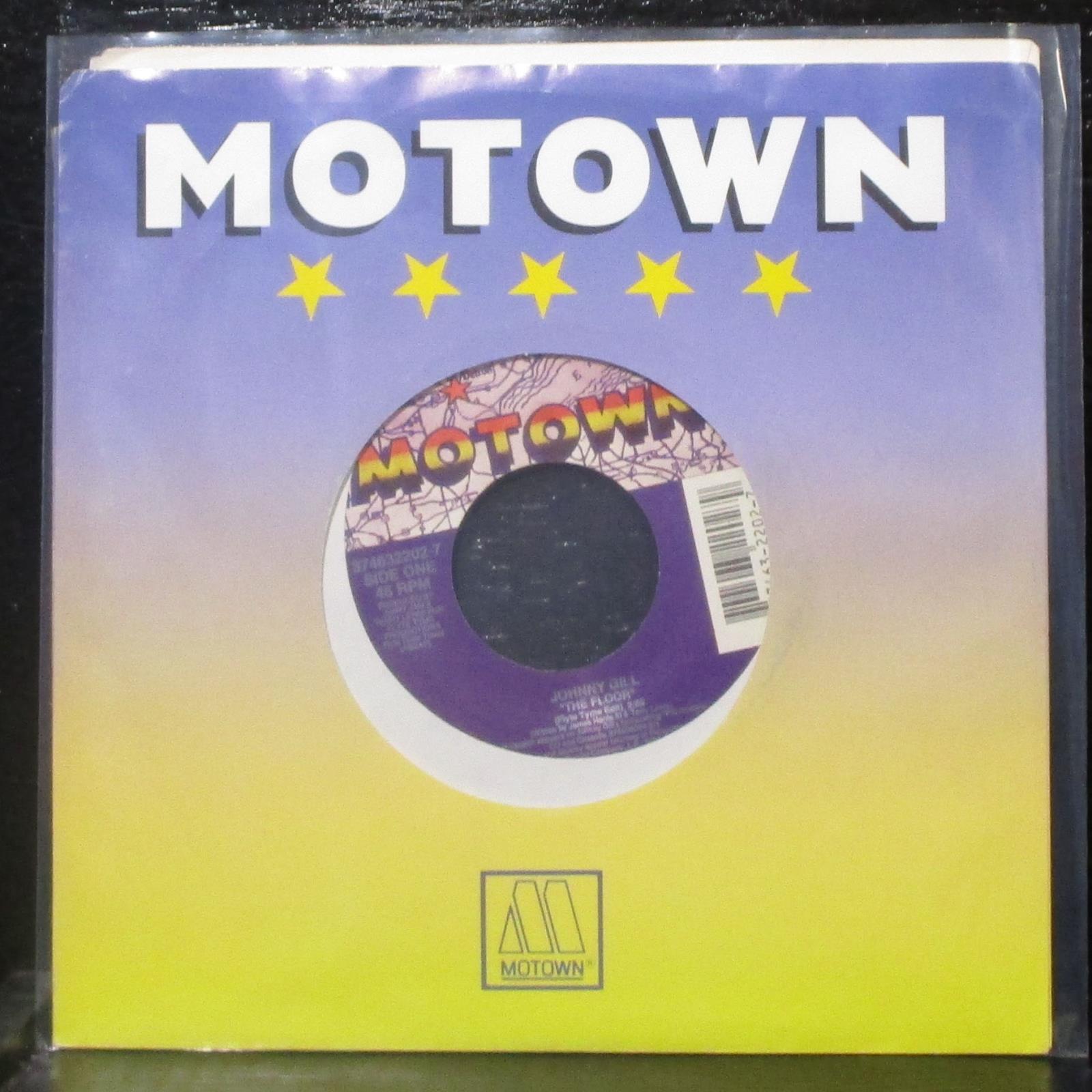 Johnny Gill The Floor Album Snippets 7 Mint Vinyl 45 Motown