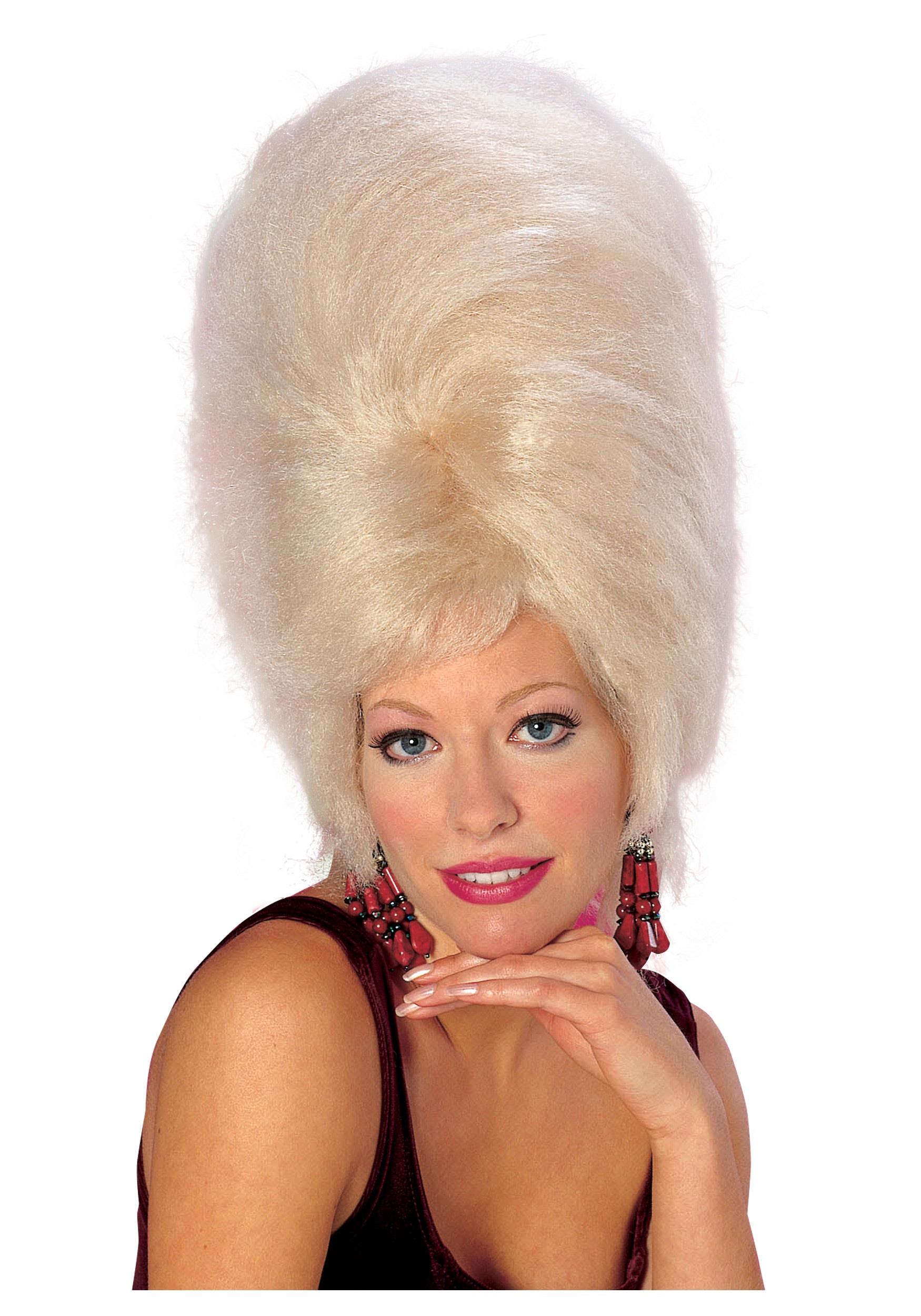Retro 60 S Really Big Hair Beehive Wig Blonde Ebay