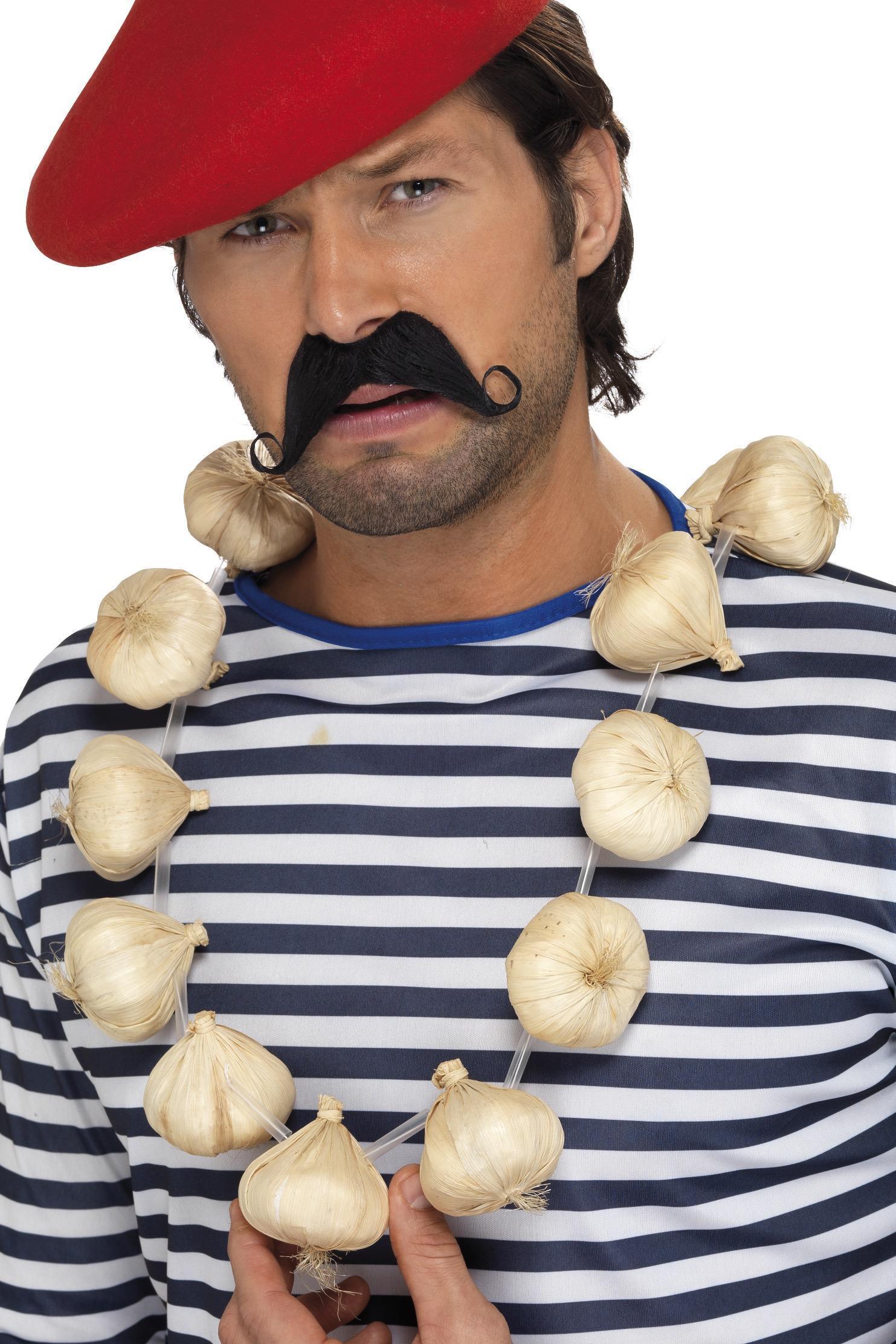 Garlic Garland Vampire Repellent Necklace Costume Accessory