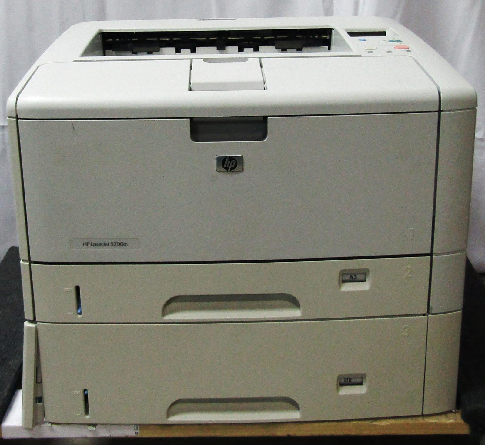 Настройка принтера hp laserjet 5200tn