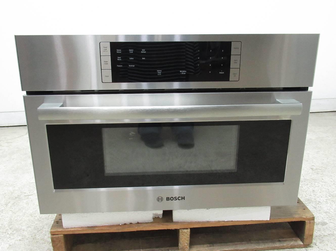 Bosch 500 Series 30" 950 Watts BuiltIn Stainless Microwave Oven