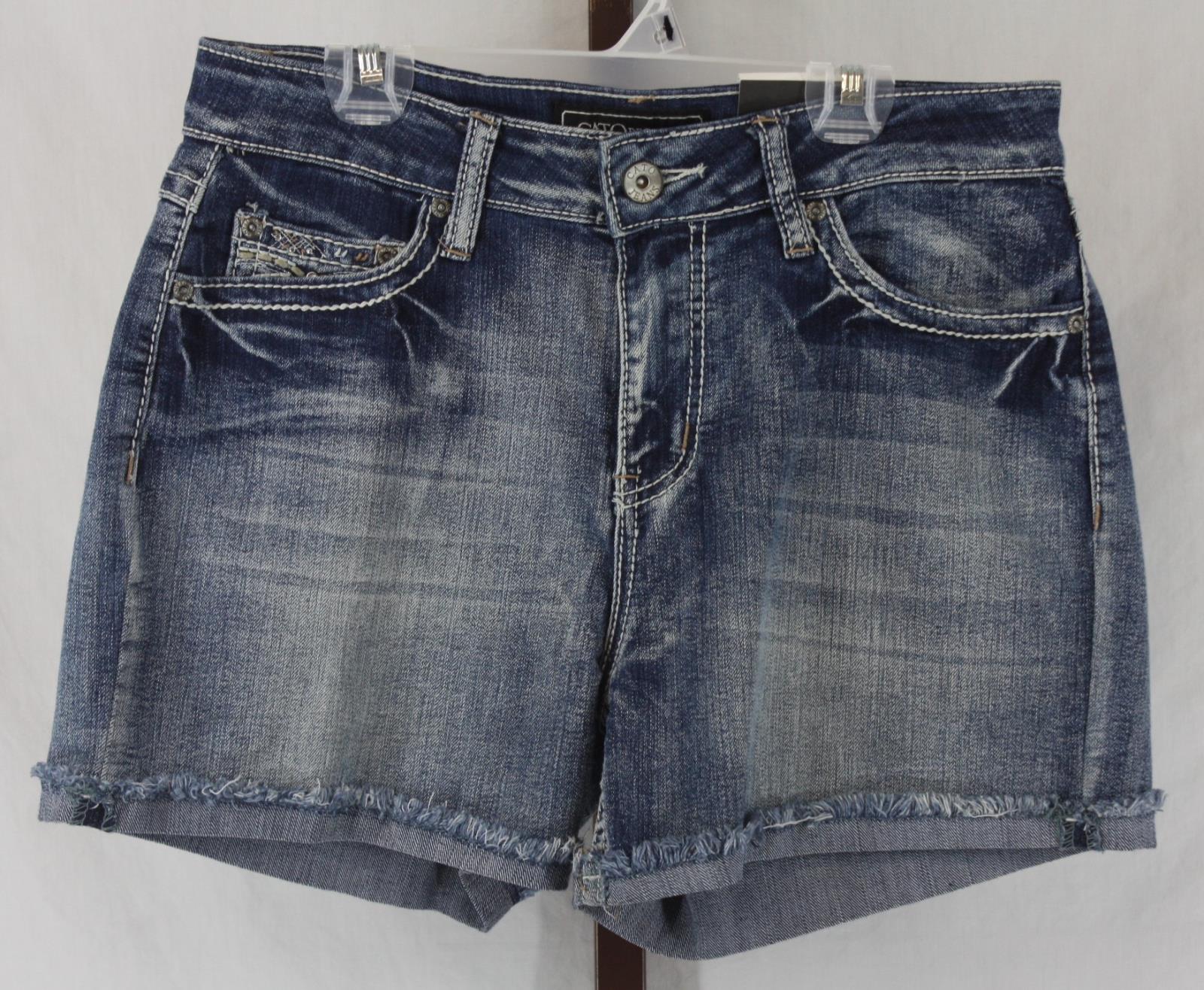 Cato Womens Ladies Blue Denim Jean Short Shorts Size 10 NEW | eBay