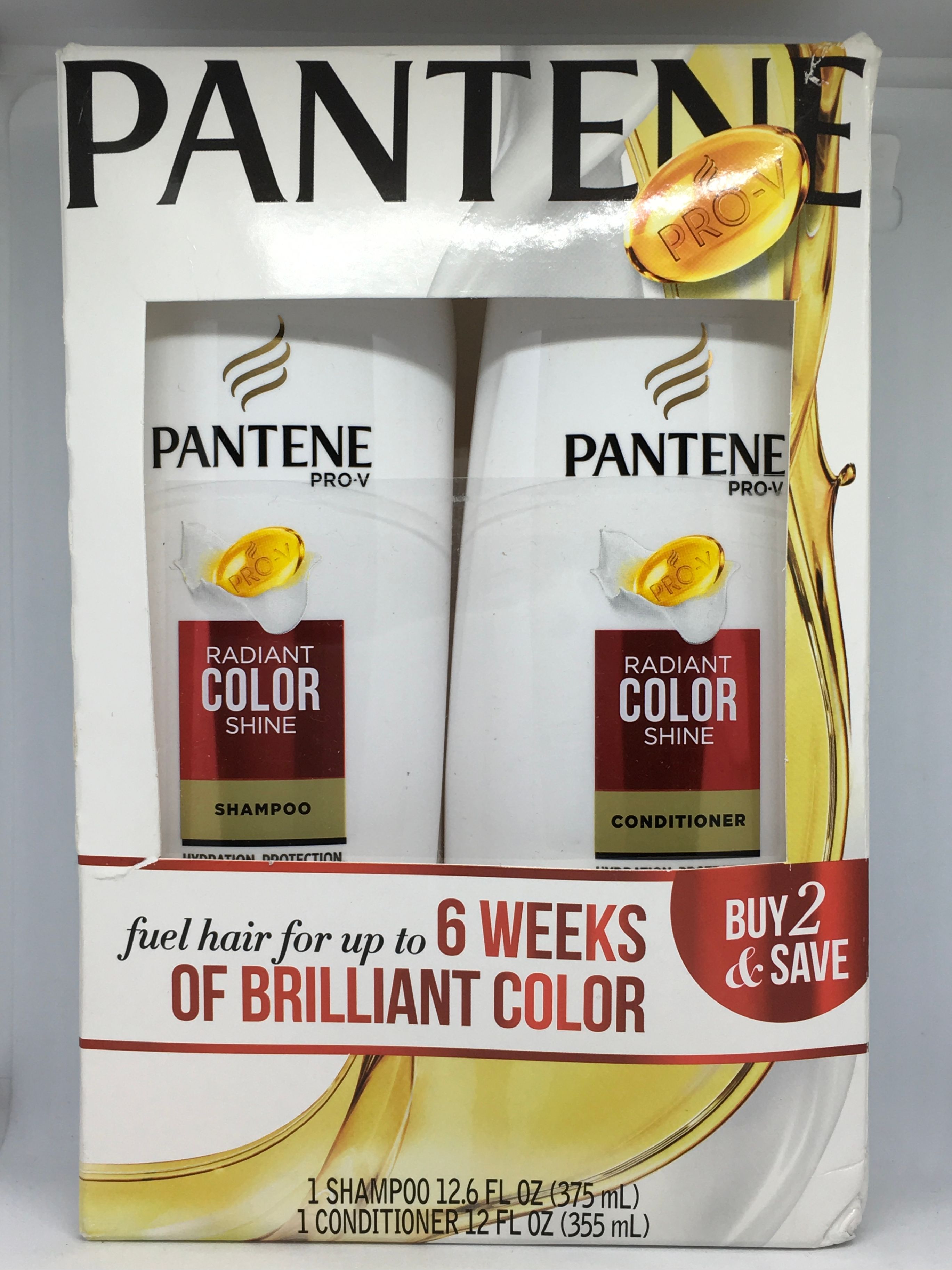 Pantene Pro V Radiant Color Shine Shampoo 126 Oz And Conditioner 12 Oz Set 80878072149 Ebay 4580