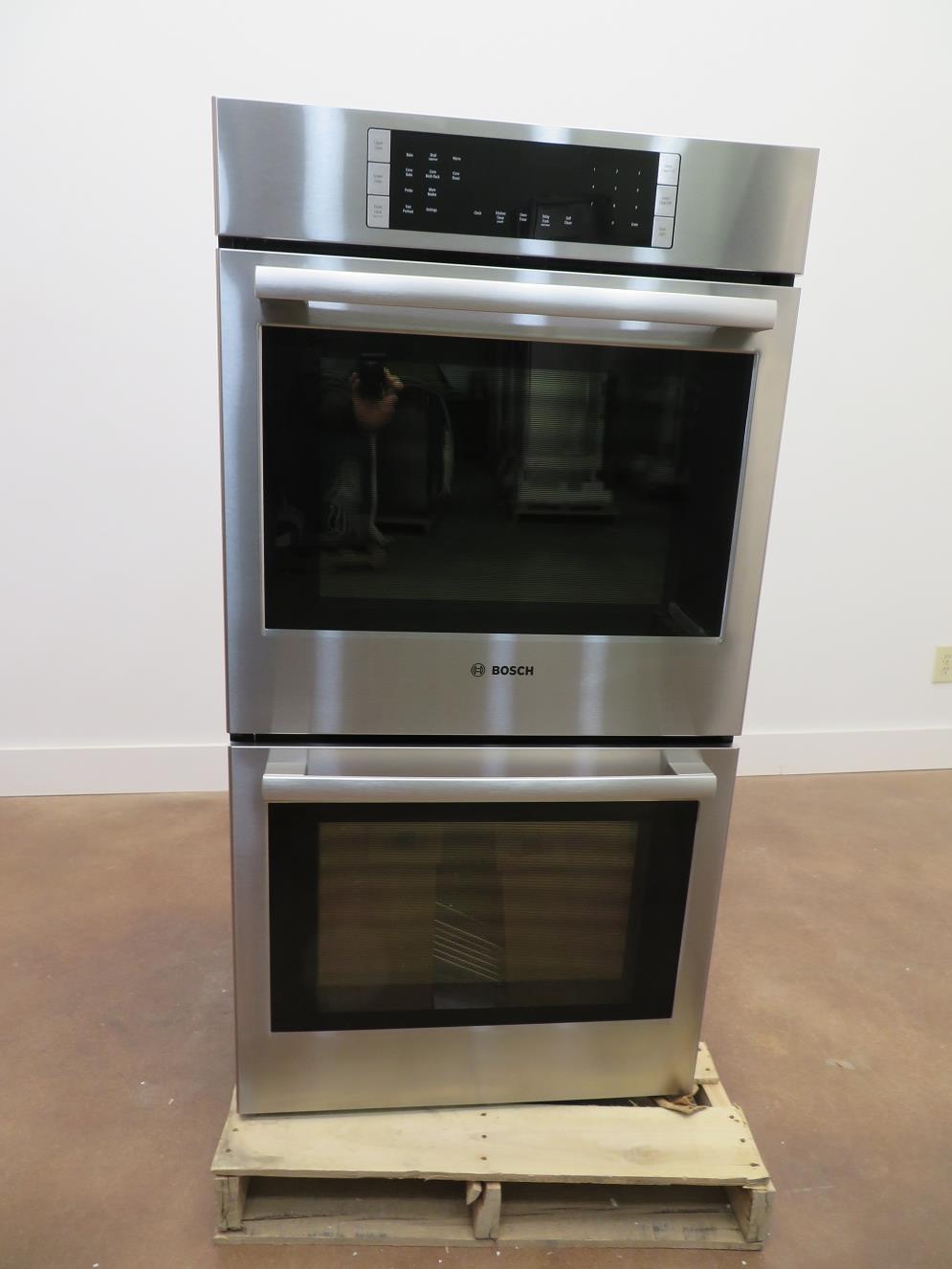 Bosch 800 Series 27 in 12 Cooking Modes Double Electric Wall Oven