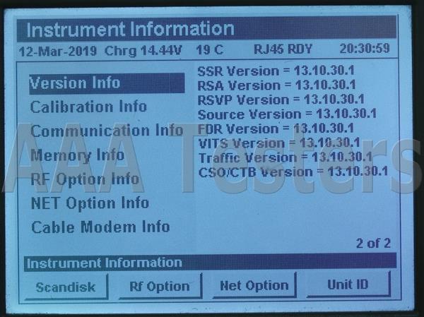 Trilithic 860 DSPi 1GHz Multi-Function Cable Analyzer CATV Meter 860DSP