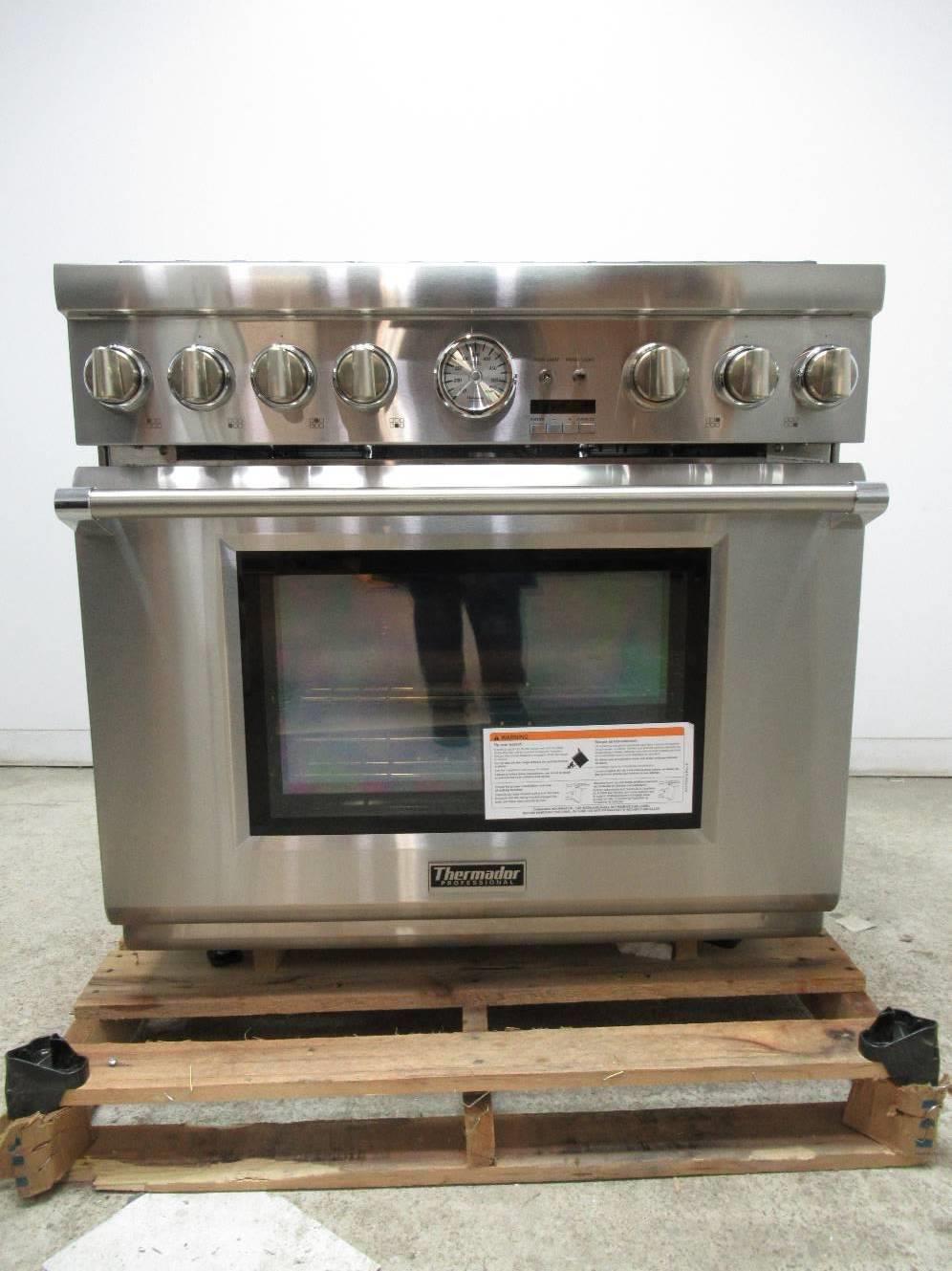 Thermador 36" All Telescopic Racks 6 Burn.ProStyle Gas Range Stainless
