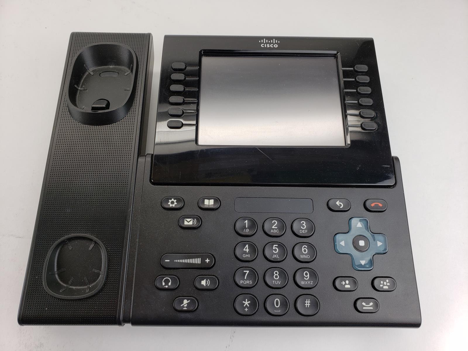 Cisco CP-9971-C-K9 Unified IP Phone 6 Line Colour USB SIP w// CP-CAM-C /& Stand