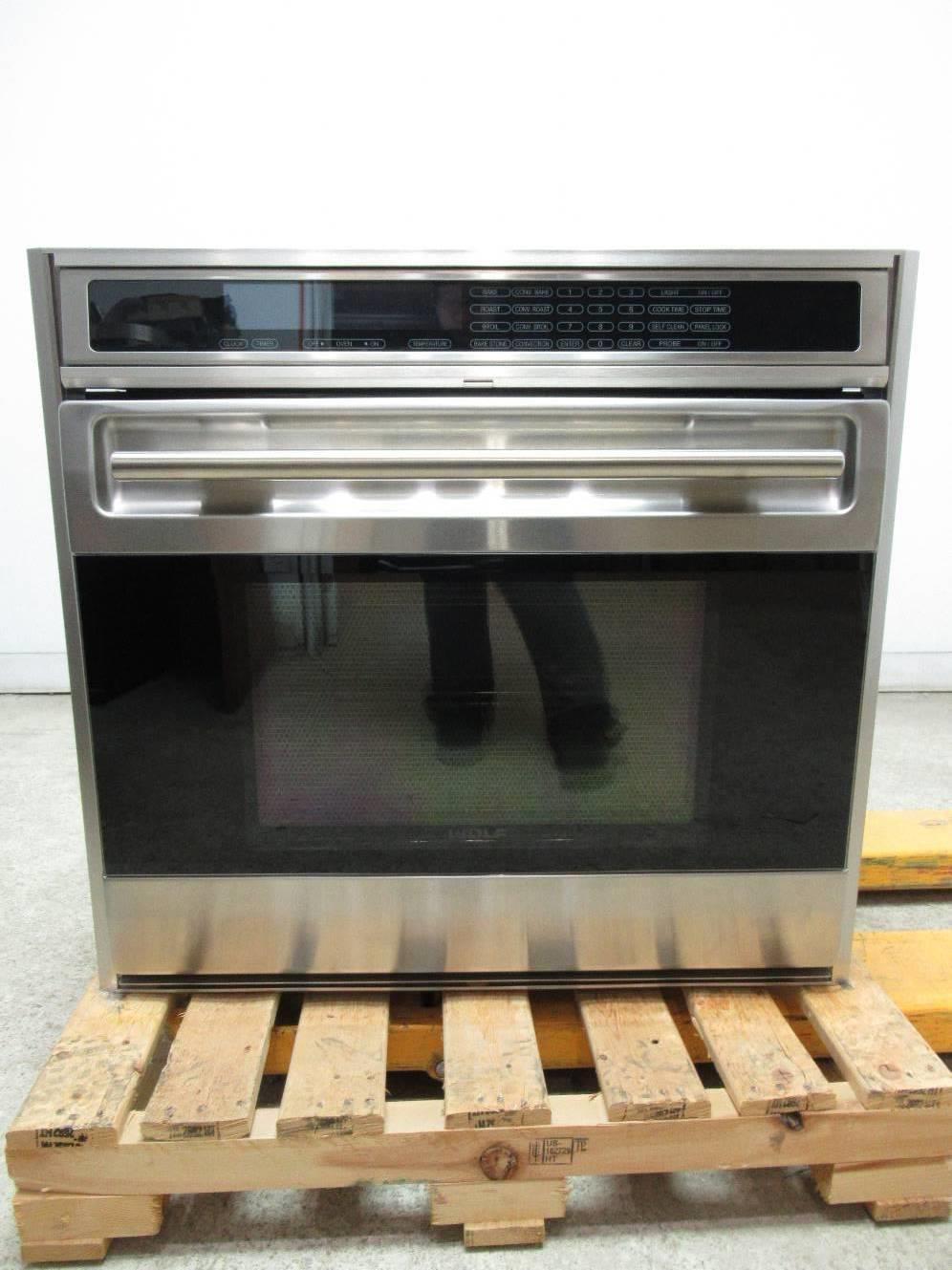 Wolf L Series 30" 4.5 Dual Convection Single SS Electric Wall Oven