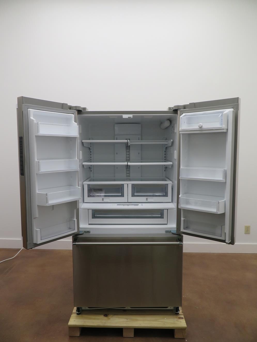 Viking 3 Serie 36" Counter Depth French Door Refrigerator RVRF3361SS S