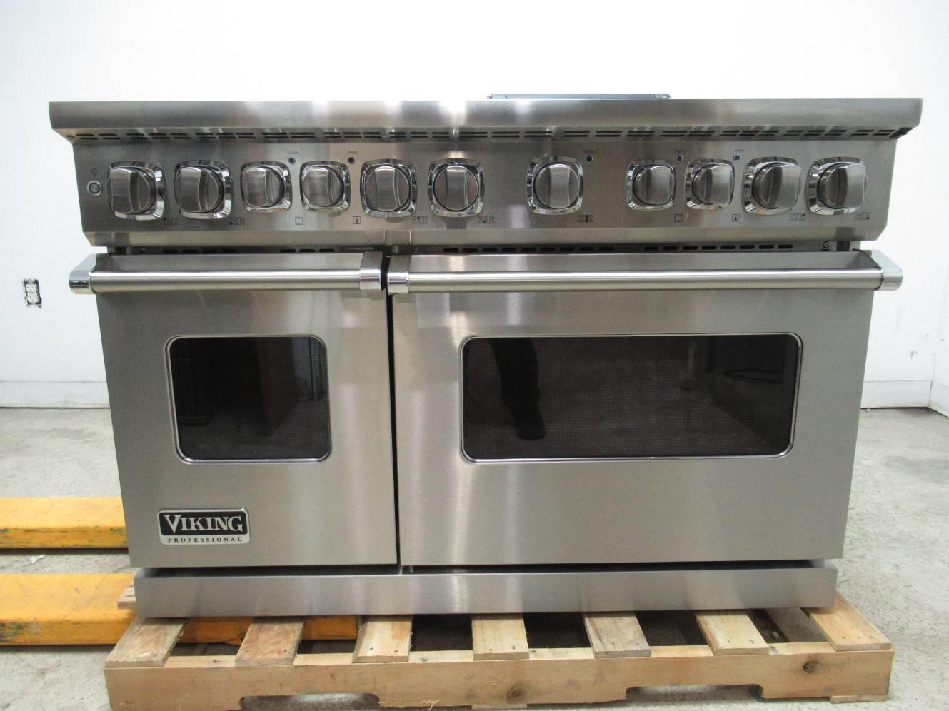 Viking Professional 7 Series 48 6 Burner Pro Style Dual Fuel