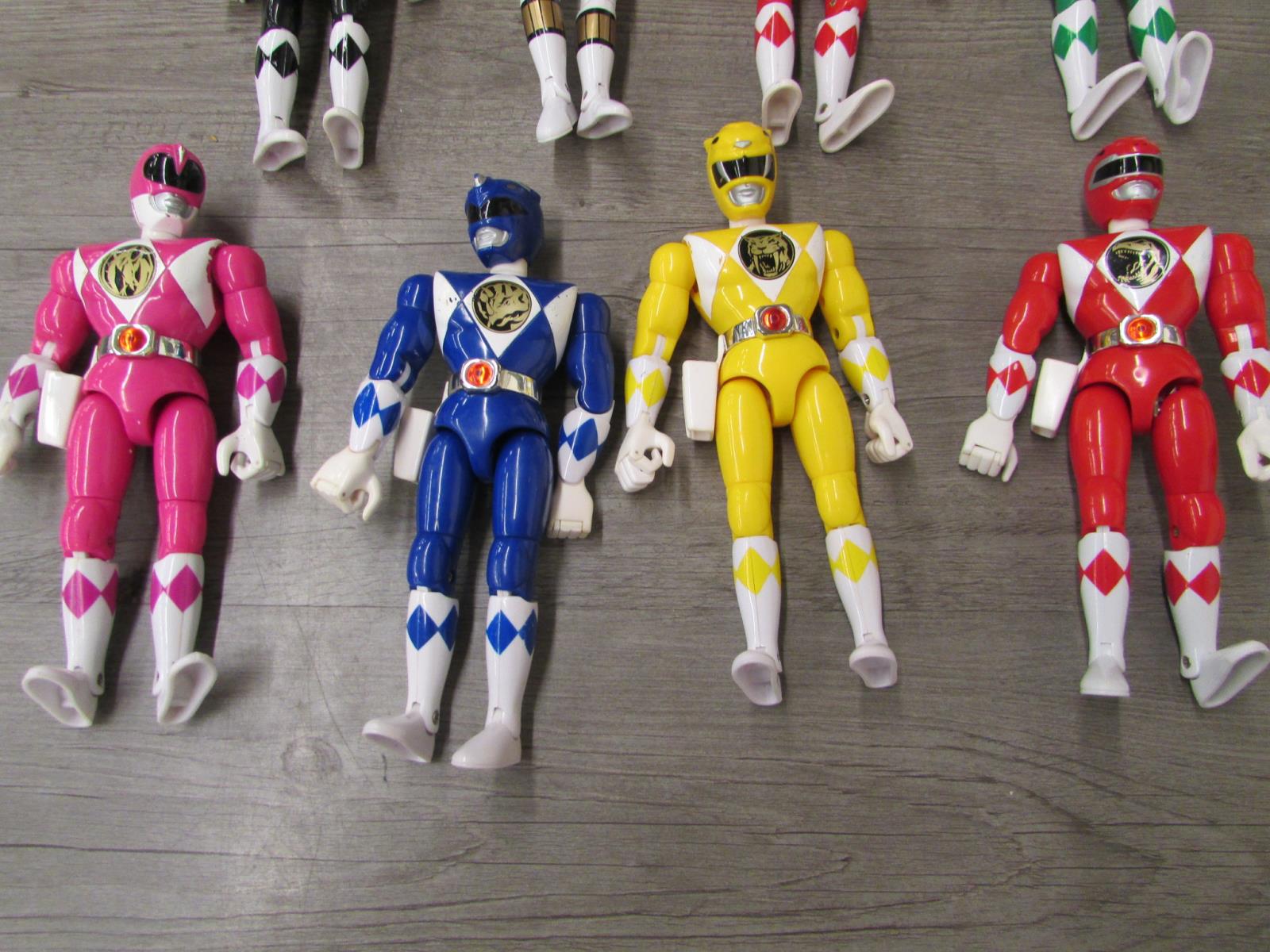 Lot Of S Mighty Morphin Power Rangers Action Figures EBay