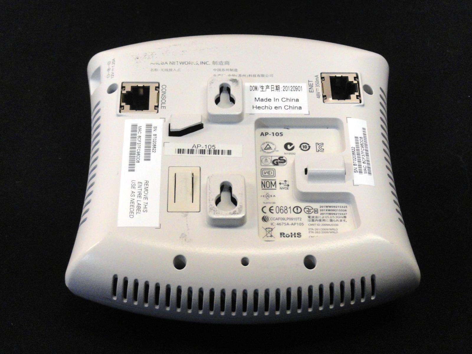 Aruba Networks, Inc AP105 Wireless Access Point eBay