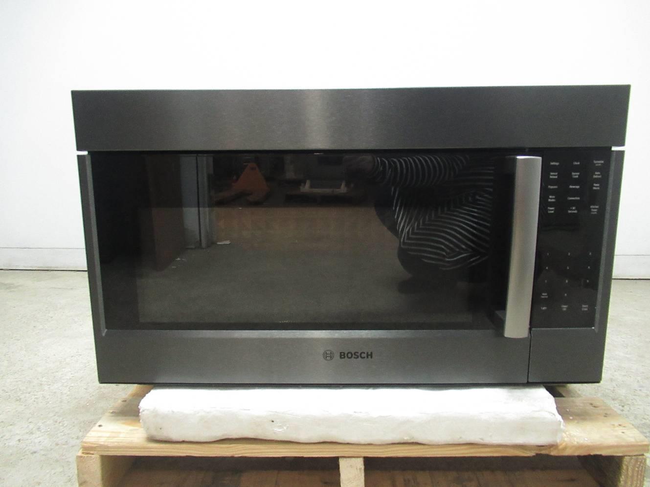 Bosch 800 Series 30" LED Black Stainless Over the Range Microwave