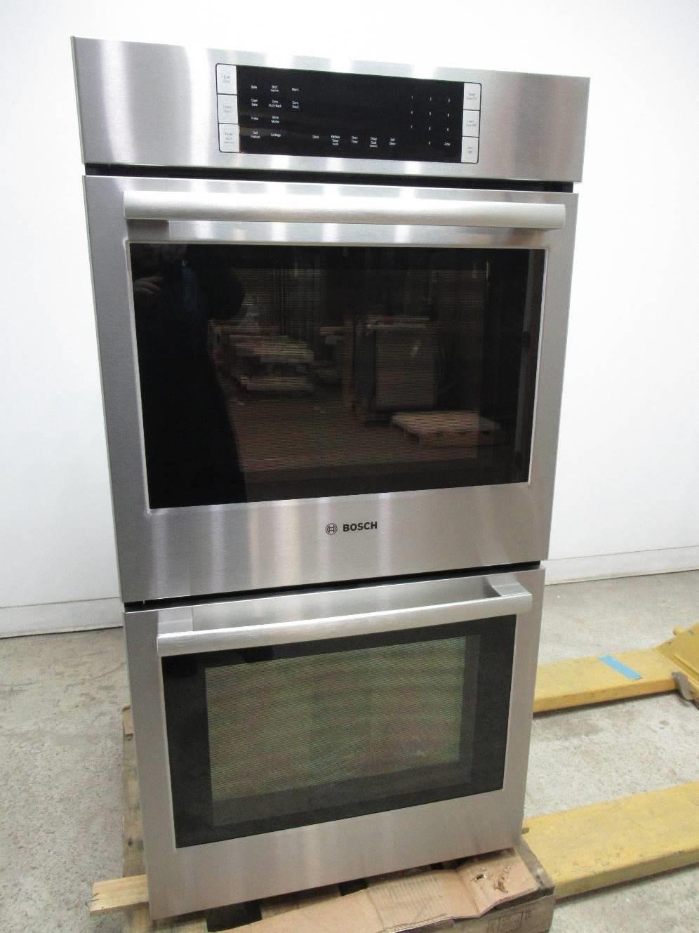 Bosch 800 Series 27 Ss 12 Modes Double Electric Wall Oven