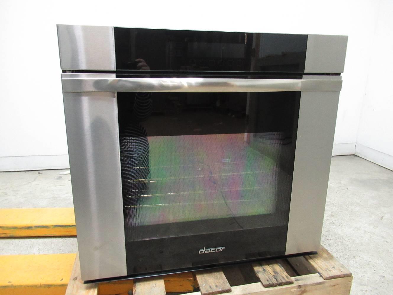 Dacor 30" 4.2 cu.ft. Sabbath Mode Single Electric Oven Stainless MOV130S 705105497495 eBay