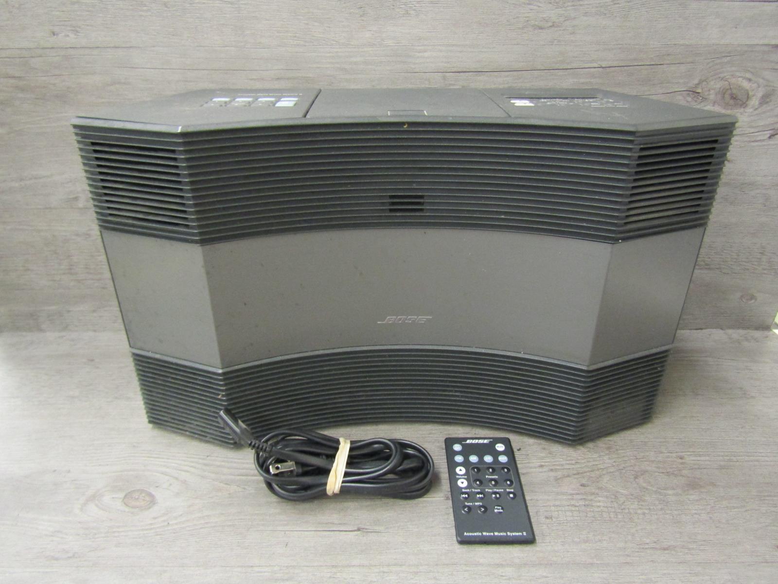 * Bose Acoustic Wave Music System II Model CD2000 For Parts Or Repair