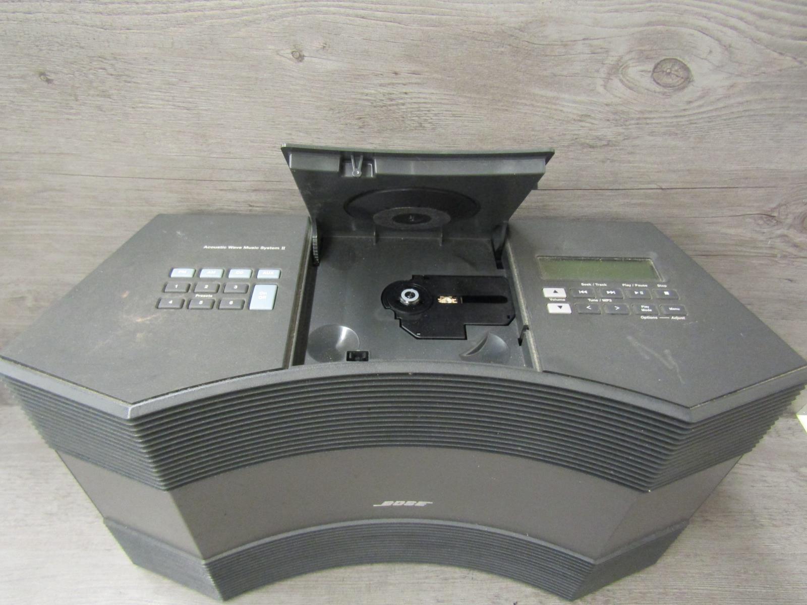 ジャンク品】Bose acoustic wave music system Ⅱ オーディオ機器