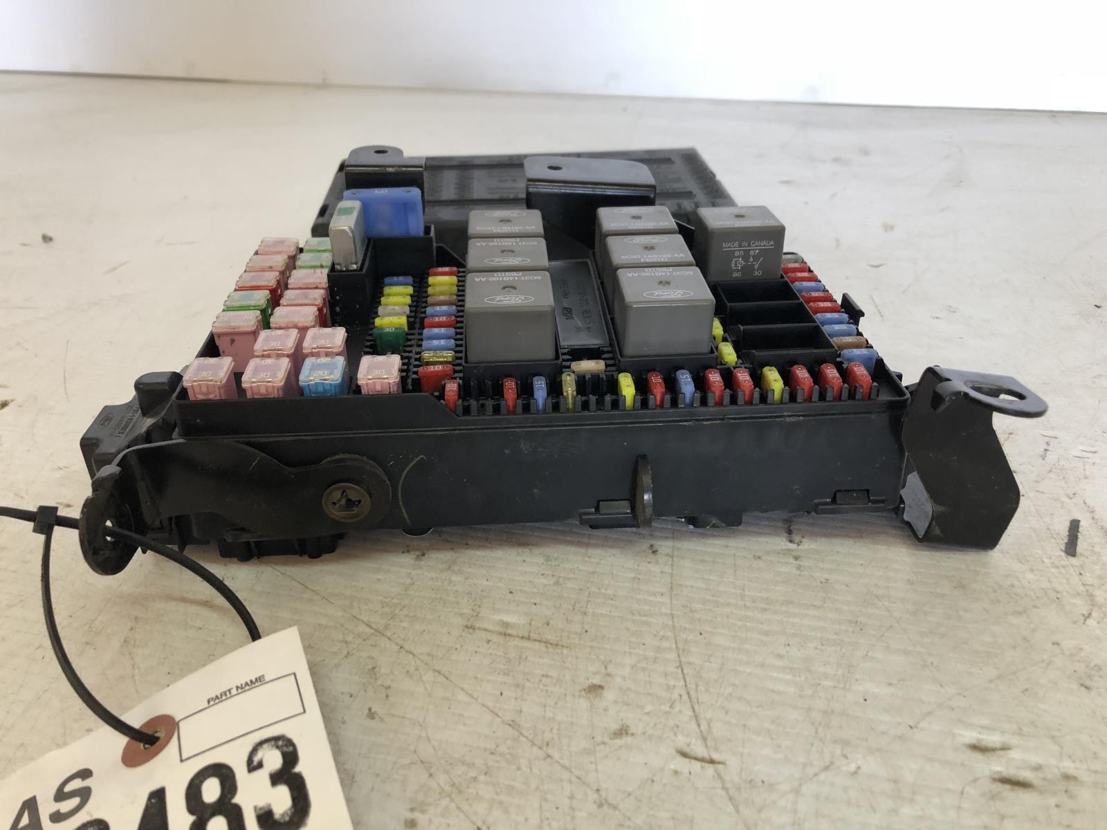 1999-2002 Ford F250 F350 7.3L Lariat fuse box gem module ... f350 fuse box template use 
