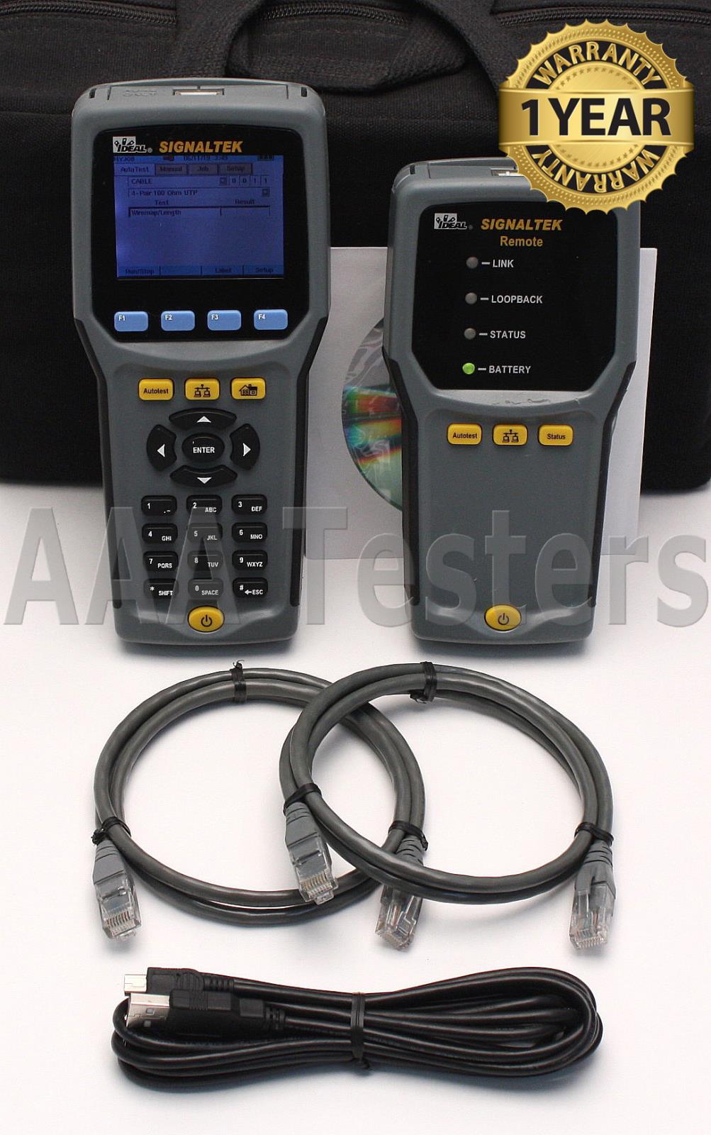 IDEAL SignalTek Gigabit Cable Qualification Tester Signal Tek