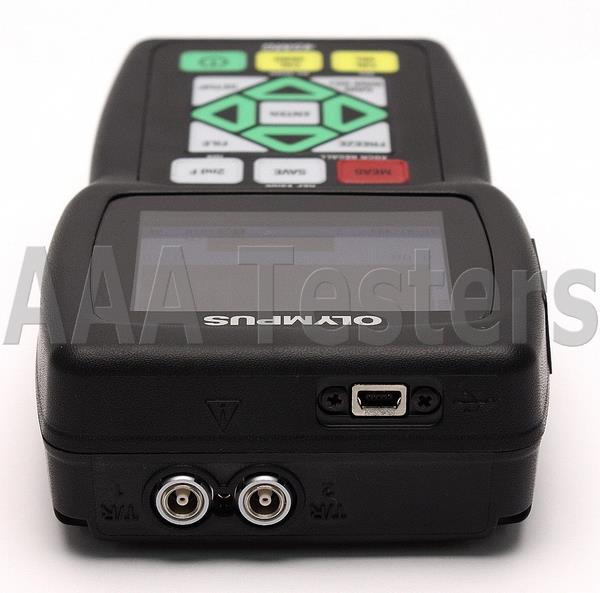 Olympus Panametrics 45MG Ultrasonic Thickness Gage w/ D7906SM Transducer Gauge eBay