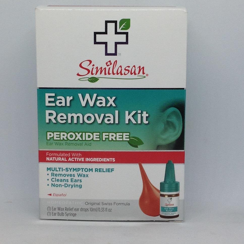 Similasan Ear Wax Removal Kit Peroxide Free Homeopathic Ear Drops