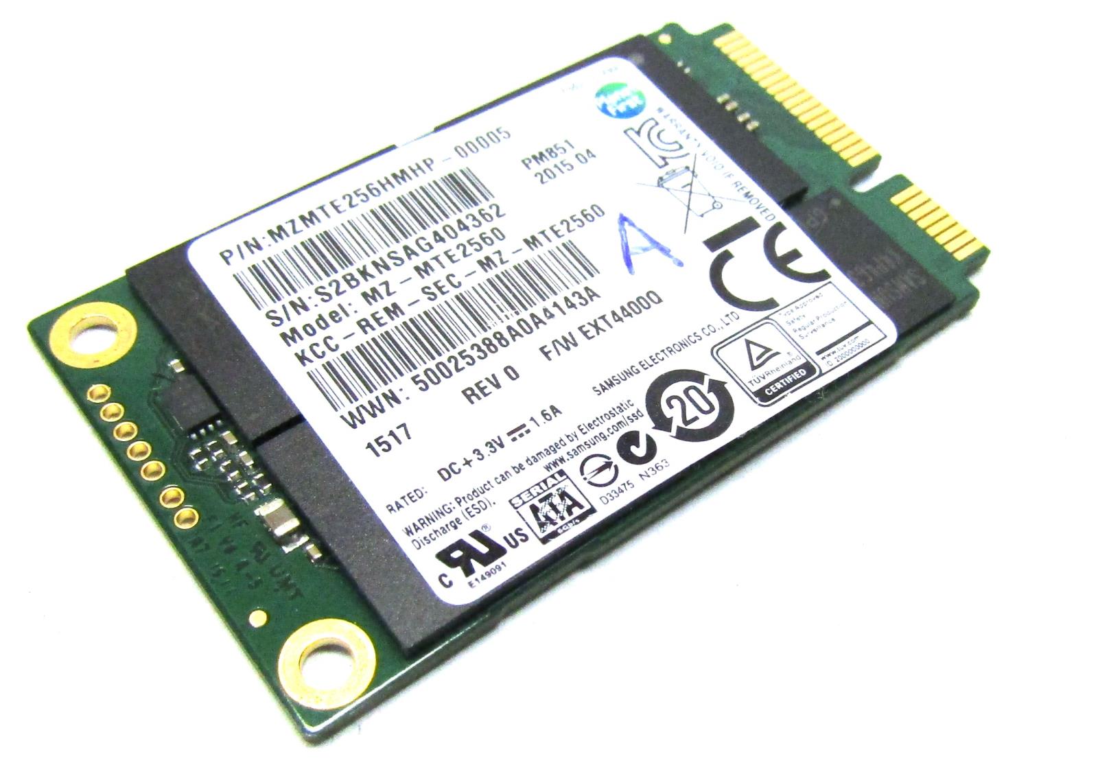 Samsung MZ-MTE2560 256GB mSATA SSD | eBay
